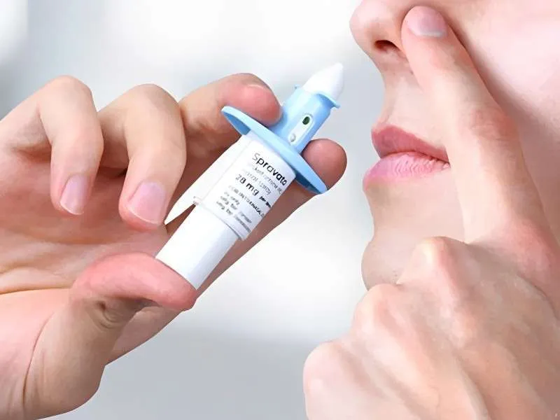 Esketamine nasal spray treatment